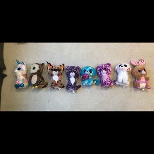 8 Medium Like New Beanie Boos